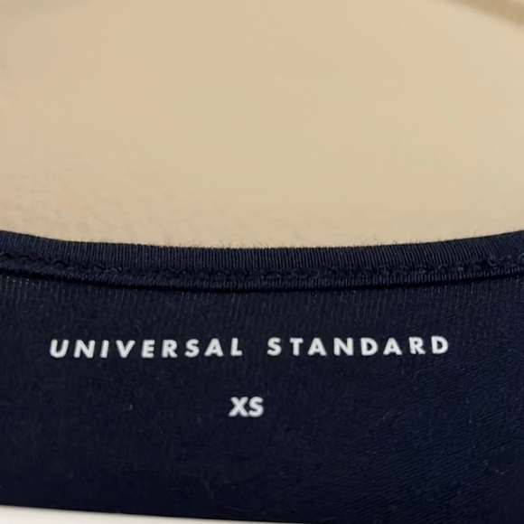 NWT Universal Standard Iconic Long Sleeve V Neck Geneva Dress Navy - Picture 7 of 11